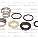 مکانیکال سیل فیبر و فنر آببند مکانیکی نافی کالپدا CALPEDA 155 برند OE چین کربن سرامیک NBR سایز 14 میلیمتر