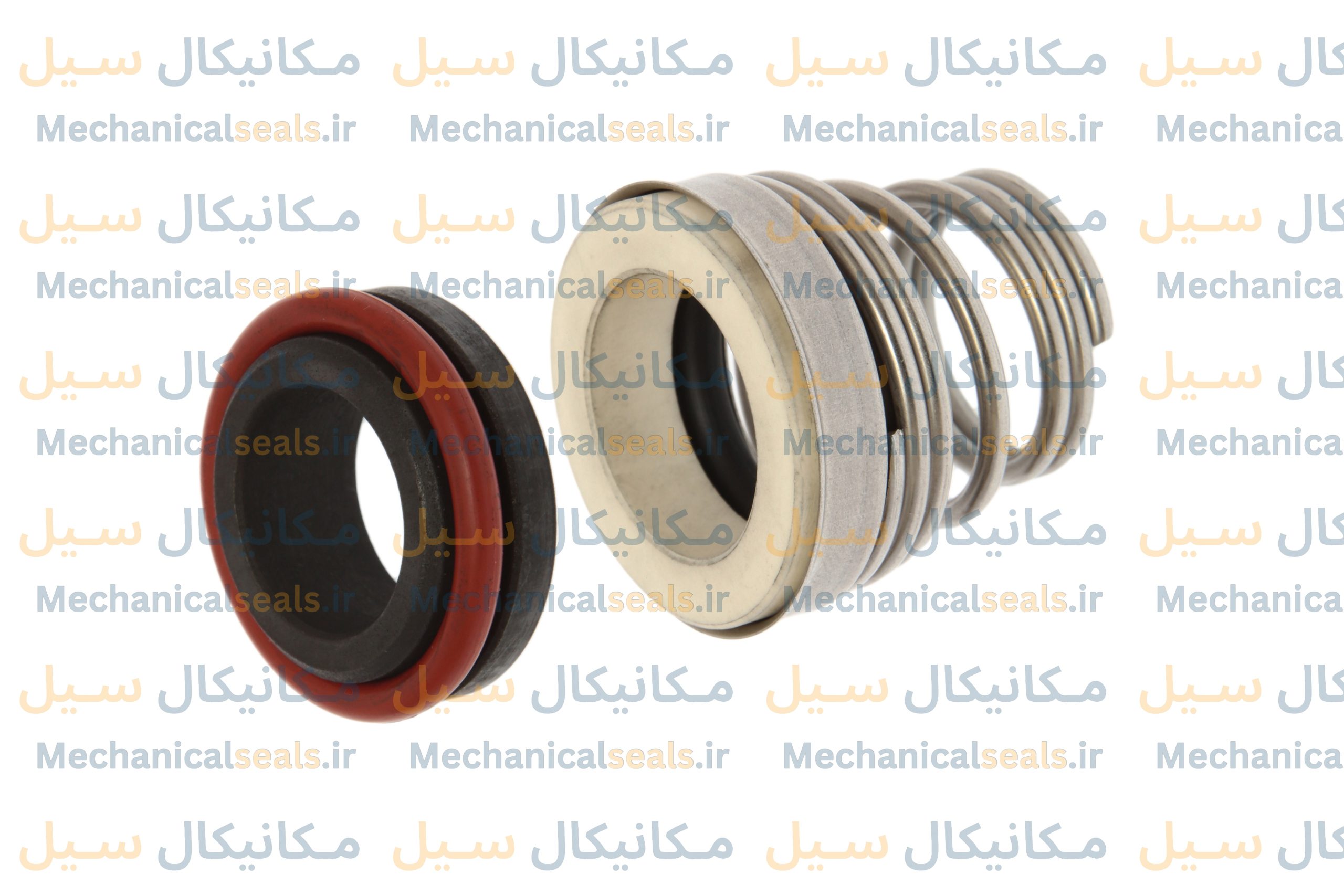 مکانیکال سیل فیبر و فنر آببند مکانیکی نافی کالپدا CALPEDA 155 برند الکو ELKO چین کربن سرامیک وایتون سایز 40 میلیمتر