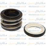 مکانیکال سیل فیبر و فنر آببند مکانیکی نافی بورگمن MG1 برند الکو چین ELKO کربن سرامیک NBR سایز 12 میلیمتر