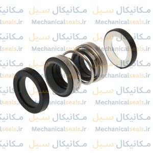سیل مکانیکی فیبر و فنر نافی دبل 208 برند الکو ELKO چین کربن سرامیک سیلیکون سایز 15 میلیمتر