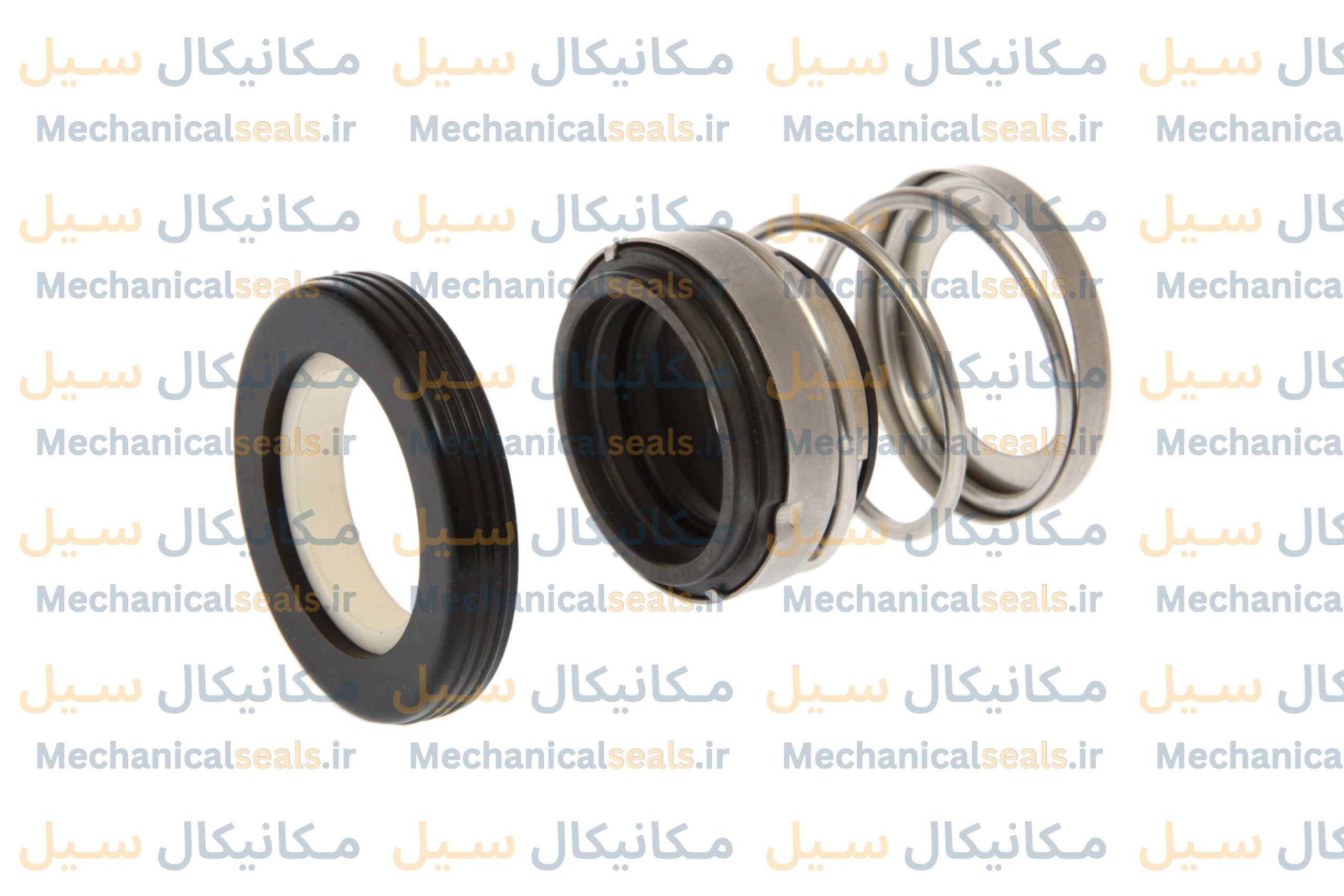 مکانیکال سیل فیبر و فنر آببند مکانیکی نافی روبین ROBIN 560 برند OE چین کربن سرامیک NBR سایز 8 میلیمتر