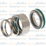 سیل مکانیکی فیبر و فنر نافی 120A برند OE چین استیل سیلیکون وایتون سایز 14 میلیمتر