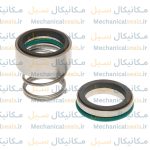 سیل مکانیکی فیبر و فنر نافی 120A برند OE چین استیل سیلیکون وایتون سایز 14 میلیمتر