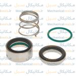 سیل مکانیکی فیبر و فنر نافی 120A برند OE چین استیل سیلیکون وایتون سایز 14 میلیمتر