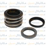 سیل مکانیکی فیبر و فنر نافی بورگمن MG1 برند تریسان TRISUN چین سیلیکون سیلیکون وایتون سایز 15 میلیمتر