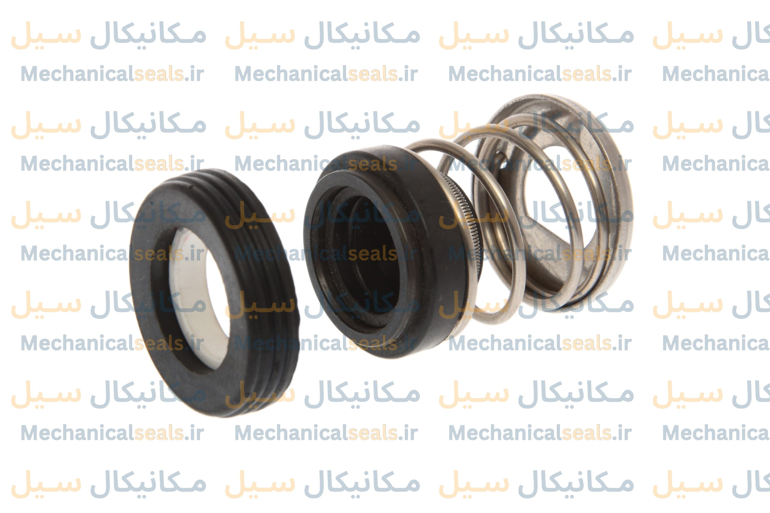 سیل مکانیکی فیبر و فنر نافی سانسو 156 SANSO برند الکو ELKO چین کربن سرامیک NBR سایز 12 میلیمتر