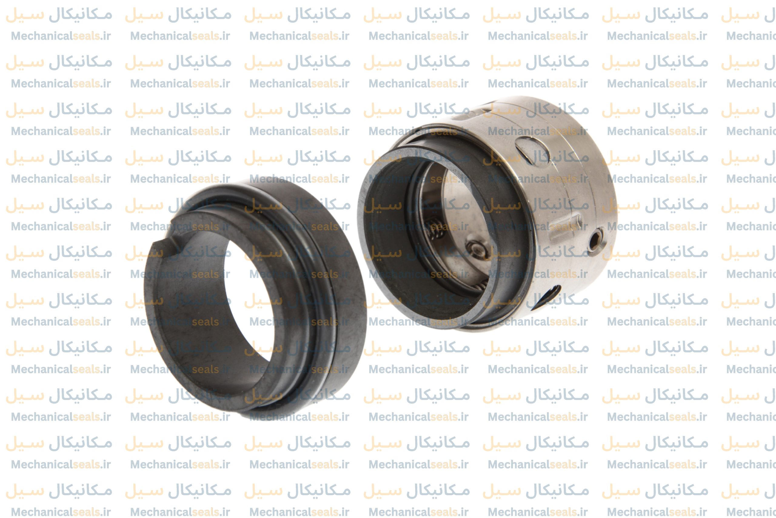 مکانیکال سیل فیبر و فنر آببند مکانیکی نافی 58U جانکرین برند الکو ELKO چین سیلیکون وایتون سایز 85 میلیمتر