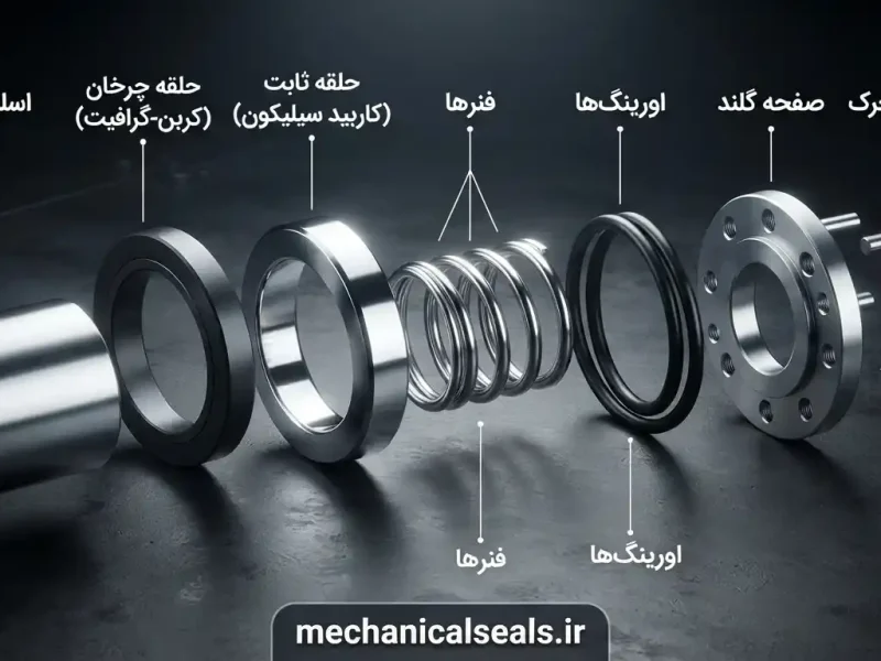 اجزای اصلی مکانیکال سیل
